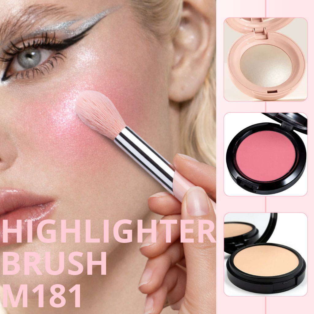 Cọ Má Nhỏ /Hightlight /Phủ Nhỏ MORPHE Highlighter Brush Chất Lông Mềm Mượt M181